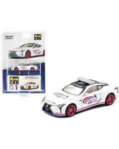 Lexus LC500 Safety Car White "IMSA WeatherTech 240 at Daytona" "1st Special Edition" Limited Edition to 960 pieces 1/64 Diecast Model Car by Era Car