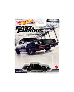 1987 Buick Regal GNX Black "Fast & Furious" Series Diecast Model Car by Hot Wheels