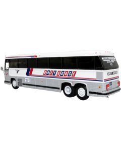 MCI MC-12 Coach Classic Bus "Grey Goose Lines" Destination: Winnipeg (Manitoba Canada) "Vintage Bus & Motorcoach Collection" 1/87 Diecast Model by Iconic Replicas