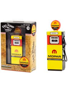 1951 Wayne 505 Gas Pump "MOPAR Parts & Accessories" Yellow "Vintage Gas Pumps" Series 11 1/18 Diecast Model by Greenlight