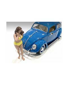 Beach Girl Amy Figurine for 1/18 Scale Models by American Diorama