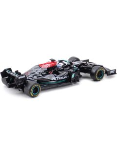 Mercedes-AMG F1 W12 E Performance #77 Valtteri Bottas "Petronas Formula One Team" Formula One F1 (2021) 1/43 Diecast Model Car by Bburago