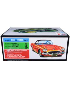 Skill 2 Model Kit 1962 Chevrolet Corvette 3 in 1 Kit 1/25 Scale Model by AMT