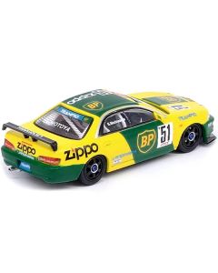 Toyota Corona EXIV #51 RHD (Right Hand Drive) Satoshi Motoyama "JTCC" Japan Touring Car Championship (1995) 1/64 Diecast Model Car by Inno Models