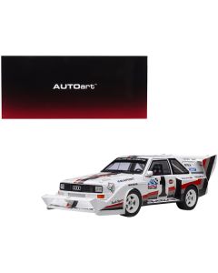 Audi Quattro S1 #1 Walter Roehrl Winner Pikes Peak (1987) 1/18 Model Car by Autoart