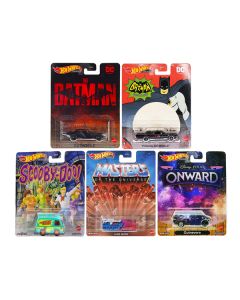 "Retro Entertainment 2022" G Case 5 piece Set Diecast Model Cars by Hot Wheels