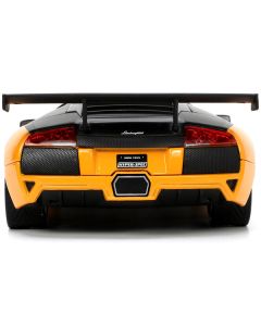 Lamborghini Murcielago LP 640 Yellow Metallic and Matt Black "Hyper-Spec" Series 1/24 Diecast Model Car by Jada