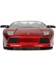 Lamborghini Murcielago Roadster Red Metallic "Hyper-Spec" Series 1/24 Diecast Model Car by Jada