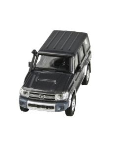 2014 Toyota Land Cruiser 76 Graphite Gray Metallic 1/64 Diecast Model Car by Paragon Models