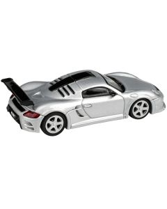 2012 RUF CTR3 Clubsport Silver Metallic 1/64 Diecast Model Car by Paragon Models