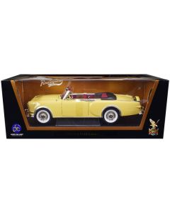 1953 Packard Caribbean Yellow 1/18 Diecast Model Car by Road Signature