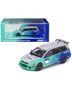 Mitsubishi Lancer Evolution IX Wagon RHD (Right Hand Drive) "Falken" Livery 1/64 Diecast Model Car by Inno Models