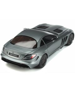 2010 Mercedes-Benz SLR MSO Edition Selenite Gray Metallic 1/18 Model Car by GT Spirit