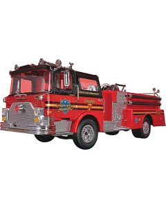 Level 2 Snap Tite Max Model Kit Mack Fire Pumper Truck 1/32 Scale Model by Revell