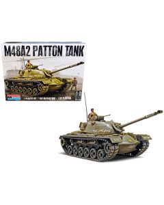 Level 4 Model Kit M48A2 Patton Tank 1/35 Scale Model by Revell