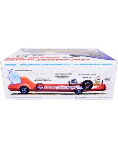 Skill 2 Model Kit Ramchargers Dragster and Advanced Design Transport Truck 2 Kits in 1 1/25 Scale Models by MPC