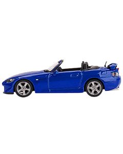 Honda S2000 (AP2) Type S Convertible RHD (Right Hand Drive) Apex Blue Limited Edition to 3000 pieces Worldwide 1/64 Diecast Model Car by Mini GT