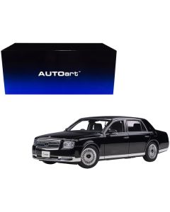 Toyota Century RHD (Right Hand Drive) Black 1/18 Model Car by Autoart