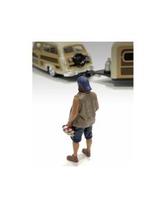 "Campers" Figure 2 for 1/18 Scale Models by American Diorama