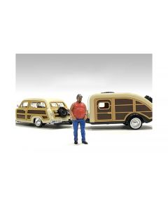 "Campers" Figure 1 for 1/24 Scale Models by American Diorama