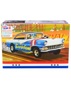 Skill 2 Model Kit 1956 Ford Victoria Hardtop 3 in 1 Kit 1/25 Scale Model by AMT