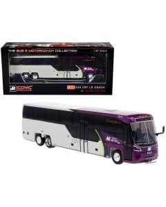 MCI D45 CRT LE Coach Bus "Valley Metro" Destination: "50 Camelback RD" "The Bus & Motorcoach Collection" 1/87 Diecast Model by Iconic Replicas