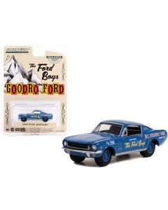 1965 Ford Mustang Fastback Blue "The Ford Boys - Bill Goodro Ford Denver CO" "Hobby Exclusive" 1/64 Diecast Model Car by Greenlight