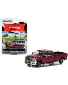 2022 Ram 3500 Limited Longhorn Pickup Truck Delmonico Red Metallic "Showroom Floor" Series 1 1/64 Diecast Model Car by Greenlight