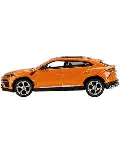 Lamborghini Urus Arancio Borealis Orange Metallic with Sunroof Limited Edition to 2400 pieces Worldwide 1/64 Diecast Model Car by Mini GT