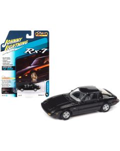 1982 Mazda RX-7 Tornado Silver Metallic "Classic Gold Collection" Series Limited Edition to 12480 pieces Worldwide 1/64 Diecast Model Car by Johnny Lightning