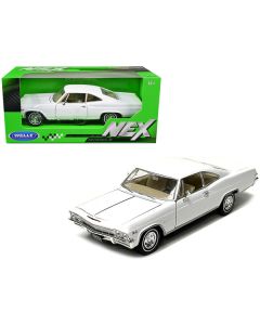 1965 Chevrolet Impala SS 396 White "NEX Models" 1/24 Diecast Model Car by Welly