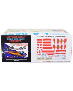 Skill 2 Model Kit Bill Shrewsberry's L.A. Dart Wheelstander Drag Car 