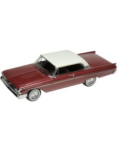 1961 Mercury Monterey Red Metallic with White Top Limited Edition to 210 pieces Worldwide 1/43 Model Car by Goldvarg Collection