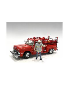 "Firefighters" Fire Captain Figure for 1/18 Scale Models by American Diorama