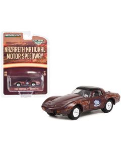 1982 Chevrolet Corvette Nazareth National Motor Speedway Official Pace Car "Hobby Exclusive" Series 1/64 Diecast Model Car by Greenlight