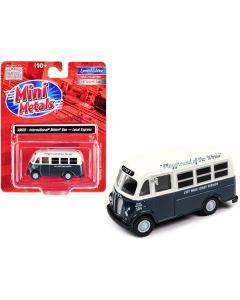 International Metro Van Dark Blue Metallic and White "City Wide Jitney Service" 1/87 (HO) Scale Model Car by Classic Metal Works