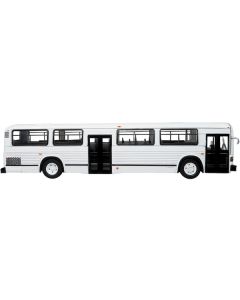 MCI Classic City Bus Plain White "Vintage Bus & Motorcoach Collection" 1/87 Diecast Model by Iconic Replicas