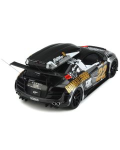 Audi R8 #22 "Gumball 3000" Rally Car with Ski Box 1/18 Model Car by GT Spirit