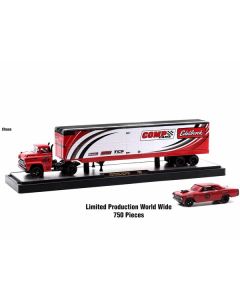 Auto Haulers Set of 3 Trucks Release 54 Limited Edition to 8400 pieces Worldwide 1/64 Diecast Model Cars by M2 Machines