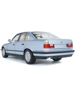 1988 BMW 535i (E34) Light Blue Metallic 1/18 Diecast Model Car by Minichamps