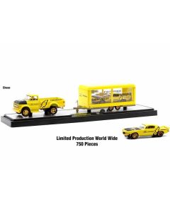 Auto Haulers Set of 3 Trucks Release 58 Limited Edition to 8400 pieces Worldwide 1/64 Diecast Model Cars by M2 Machines