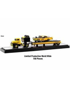 Auto Haulers Set of 3 Trucks Release 59 Limited Edition to 8400 pieces Worldwide 1/64 Diecast Model Cars by M2 Machines