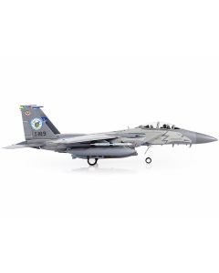 F-15E U.S. Air Force Strike Eagle Fighter Aircraft "4th Fighter Wing 2017 75th Anniversary" with Display Stand Limited Edition to 700 pieces Worldwide 1/72 Diecast Model by JC Wings