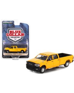 2021 Ram 3500 Tradesman Pickup Truck School Bus Yellow "Blue Collar Collection" Series 11 1/64 Diecast Model Car by Greenlight