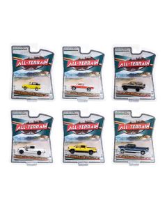 "All Terrain" Series 14 Set of 6 pieces 1/64 Diecast Model Cars by Greenlight