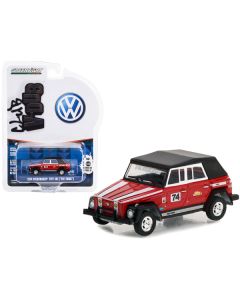 1974 Volkswagen Thing (Type 181) #74 Red "BAJA Thing" "Club Vee V-Dub" Series 15 1/64 Diecast Model Car by Greenlight