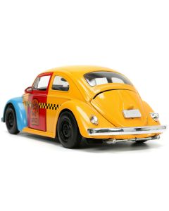 1959 Volkswagen Beetle Taxi Yellow and Blue 