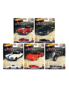 "Jay Leno’s Garage" 5 piece Set "Car Culture" Series Diecast Model Cars by Hot Wheels