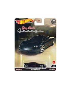 McLaren F1 Black with Red Stripes "Jay Leno’s Garage" Diecast Model Car by Hot Wheels