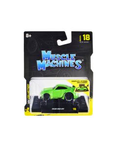 RWB 911 993 Bright Green "RAUH-Welt BEGRIFF" 1/64 Diecast Model Car by Muscle Machines